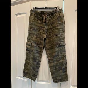 Sanctuary x Anthropologie camo cargo pants